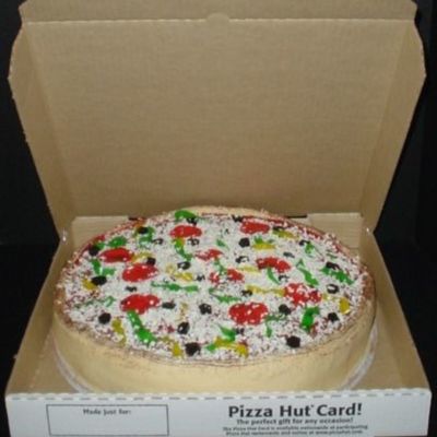 Pizza Party Birthday Cake