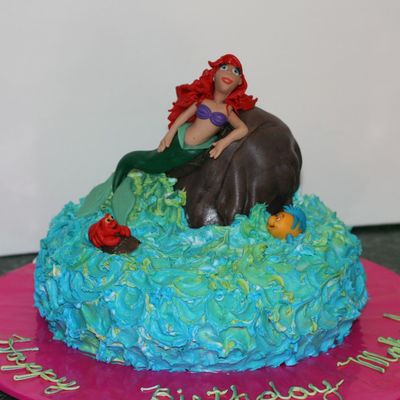 Little Mermaid Cake