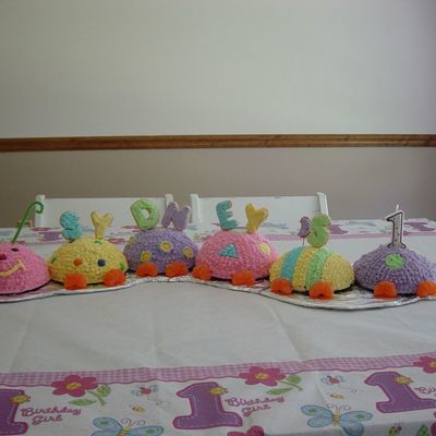 Daughter's 1St Birthday Cake