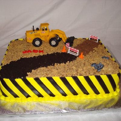 Jack's Construction Cake