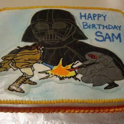 Star Wars Birthday Cake