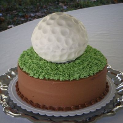 Golf Groom's Cake