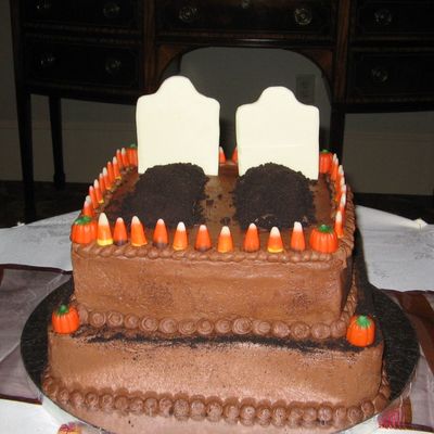 Grooms Cake - Halloween Theme