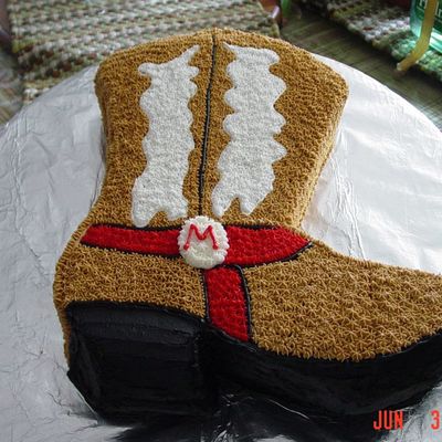Boot Cake