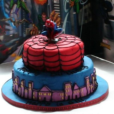 Spiderman Cake