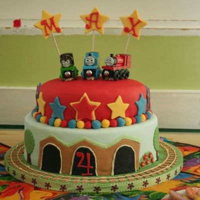 Thomas The Tank Engine Cake