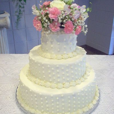 My Very First Wedding Cake!