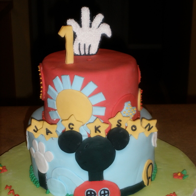 Mickey Mouse Clubhouse Cake