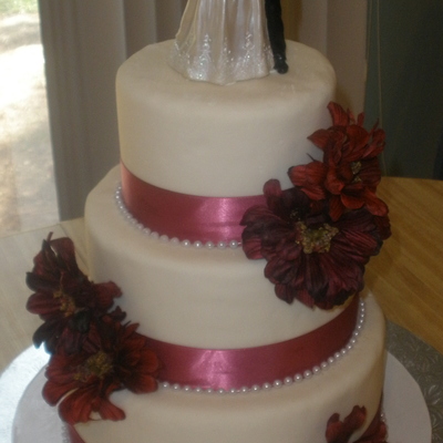 Simple Wedding Cake