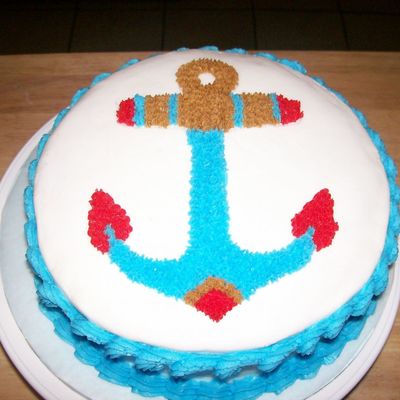1St Class Cake - Anchor