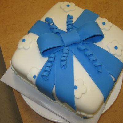 Wilton Course 3 Bow Cake