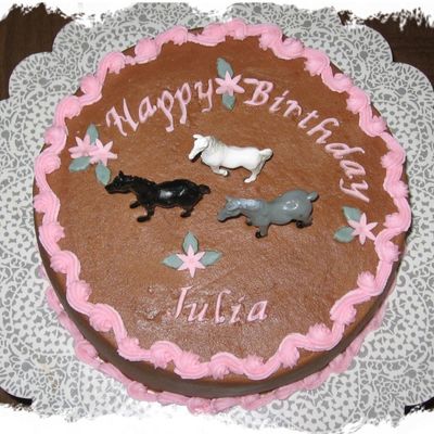 Girl Horse Birthday