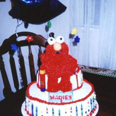 Elmo Cake