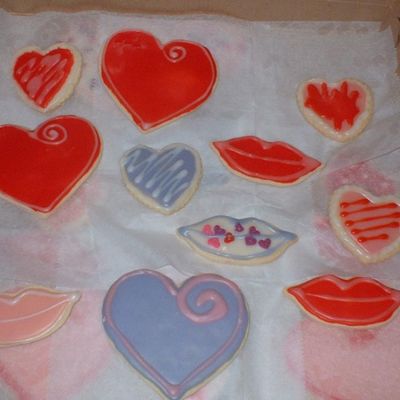 Valentine Sugar Cookies
