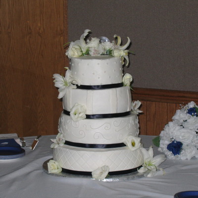 Navy Blue And White