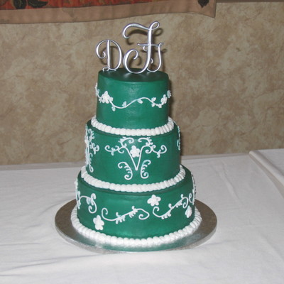 Green & White