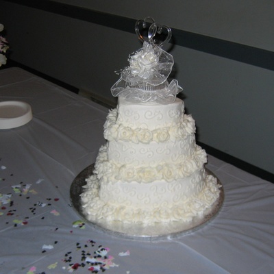 3-Tier Heart Wedding
