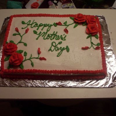 Mother's Day Cake For Church Program