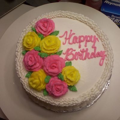 Birthday Cake - First Paying Customer....