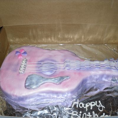 Guitar Cake