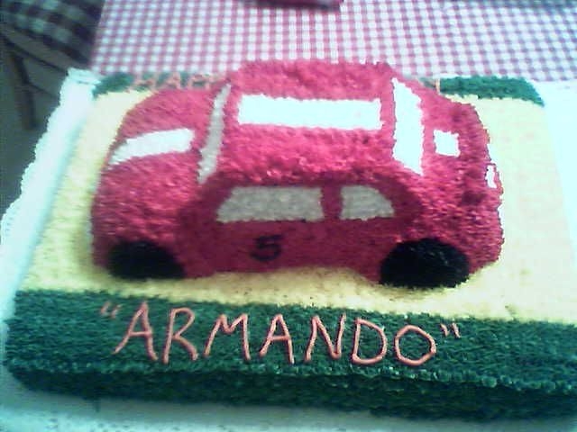 Hot Wheels Cake