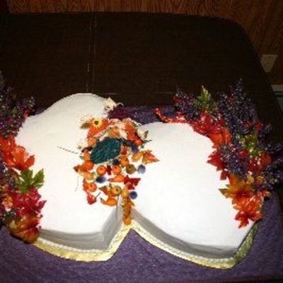 Fall Wedding Shower Cake