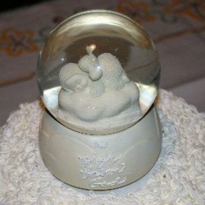 Cadyn's Baptism Cake Top