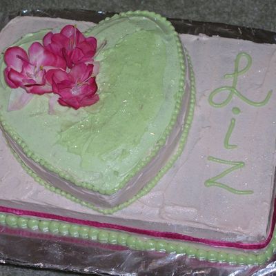 Birthday Cake With Heart