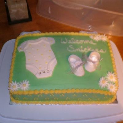 Shower Cake For Baby Snickers