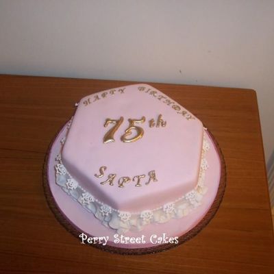 75Th Birthday Cake