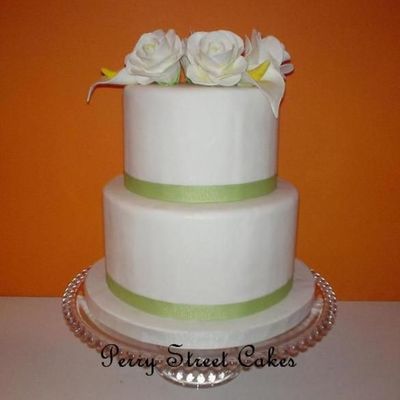 Simple Wedding Cake