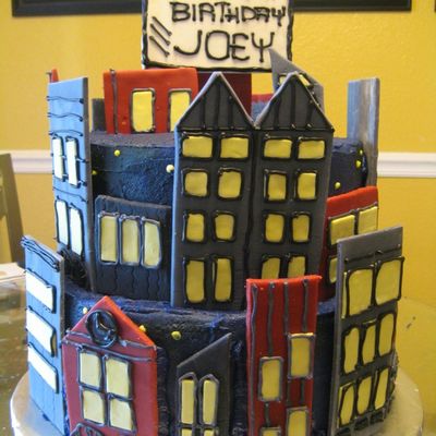Joey's Spiderman Cake