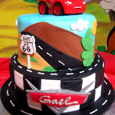 Cars Cake