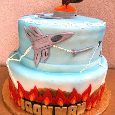 Iron Man Cake