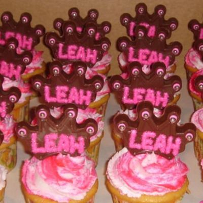 Pink Princess Cupcakes