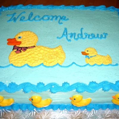 Baby Shower Rubber Ducky Theme