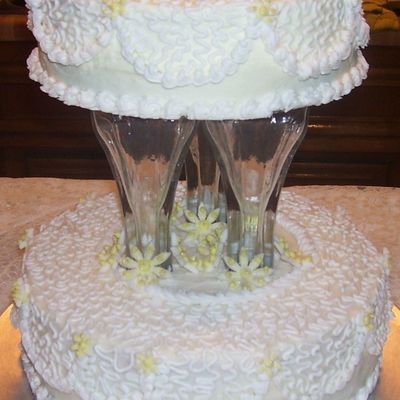 Daisy Wedding Cake
