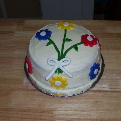 First Time Using Fondant