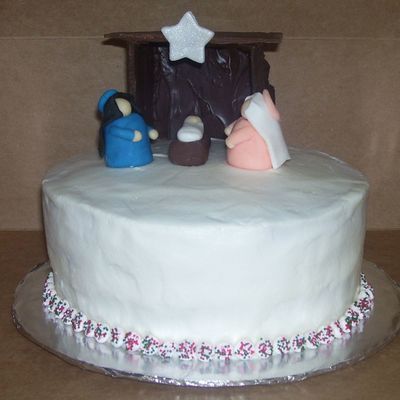 Nativity Cake