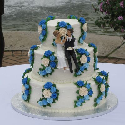 Heidi's Royal Blue Wedding