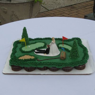 Golfer's Groom's Cake