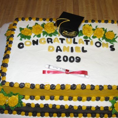Black And Gold Graduation