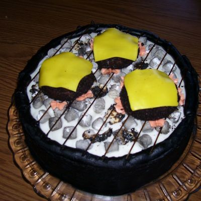 Cheeseburgers On The Grill