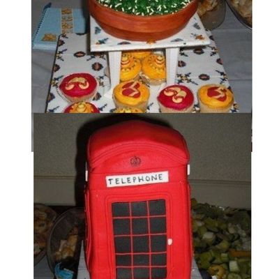 Telephonebox And Cactus