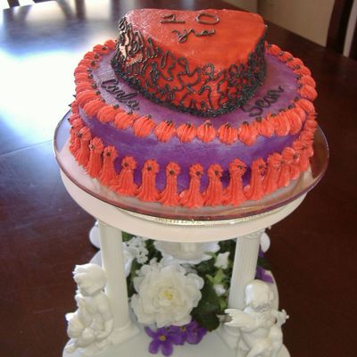 10Th Anniversary Cake