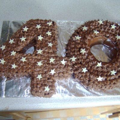 Chocolate 40Th Cake