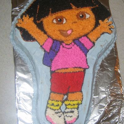 Dora The Explorer Cake