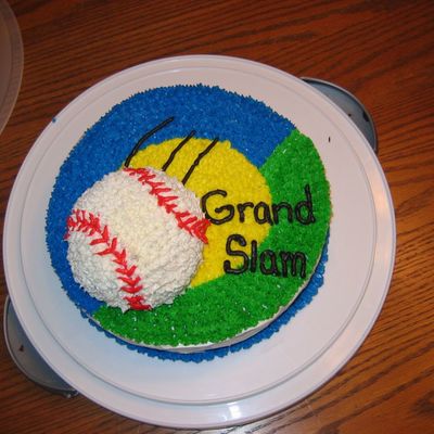 Sports Baseball Cake