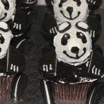 Panda Cupcakes