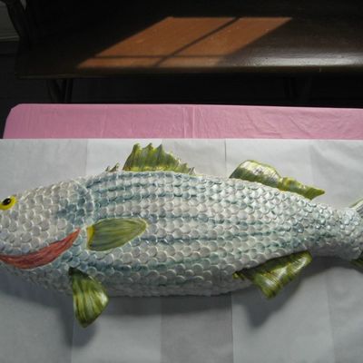 Striped Bass Cake